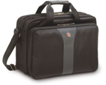 Slika od Wenger torba Legacy Double za 16" prijenosnik, crna-siva