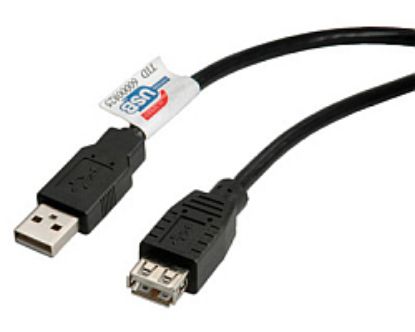 Slika USB 2.0 TIP A-A M/F  3.0 m, Roline