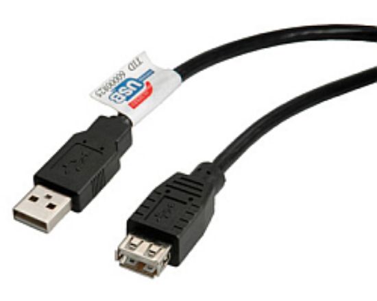 Slika USB 2.0 TIP A-A M/F  1.8 m, Roline
