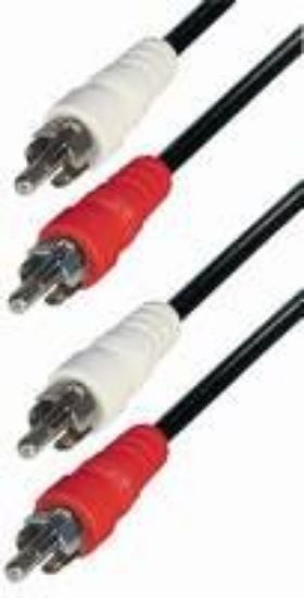 Slika Chinch kabel 2x chinch M/M  2.5 m Transmedia