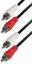Slika Chinch kabel 2x chinch M/M  2.5 m Transmedia