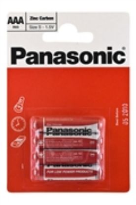 Slika AAA (R03) 1,5 V Panasonic R03RZ/4BP EU