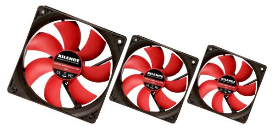Slika Xilence Cooler Black & Red 120mm case fan