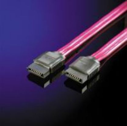 Slika S-ATA 3.0 Gbit/s cable 0,5 m Roline Value