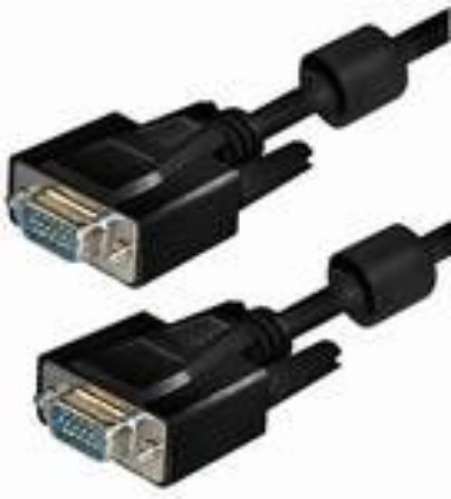 Slika Monitor kabel High Quality HD15 M/M  5 m + ferrit cores, Transmedia C57-5HVL