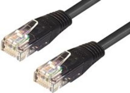 Slika Patch kabel Cat 6 UTP  2.0 m, crni, Transmedia, TI23-2L