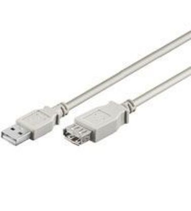Slika USB 2.0 TIP A-A M/F  5.0 m, NaviaTec USB-222