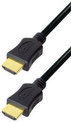 Slika HDMI kabel HDMI M - HDMI M   1,5 m Transmedia High Speed HDMI 1.4 cable C 210-1,5 ZIL