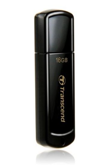 Slika USB 2.0 Flash Memory Drive  16GB Transcend JetFlash 350, TS16GJF350