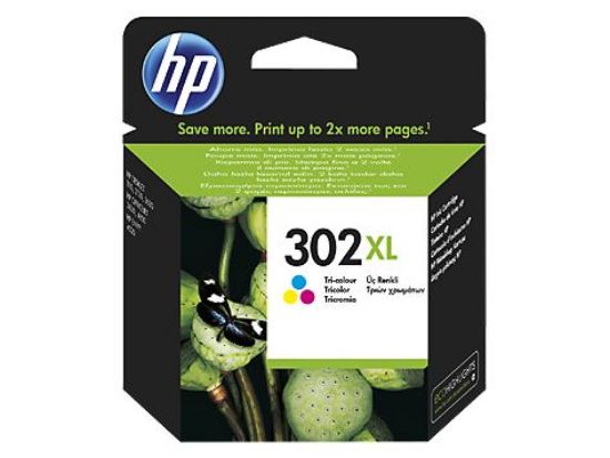 Slika Cartridge HP F6U67AE - No.302XL, Tri-colour