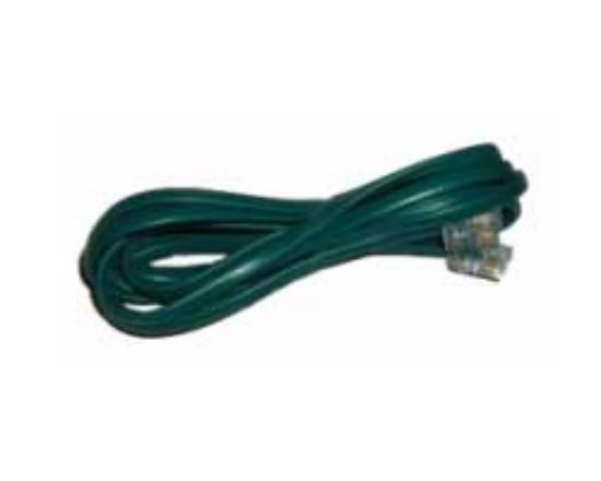 Slika Telefonski kabel 2x RJ12, 1.5m, zeleni (bulk)