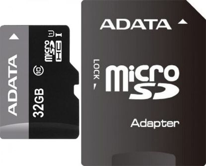 Slika Secure Digital card Micro  32 GB ADATA AUSDH32GUICL10-RA1