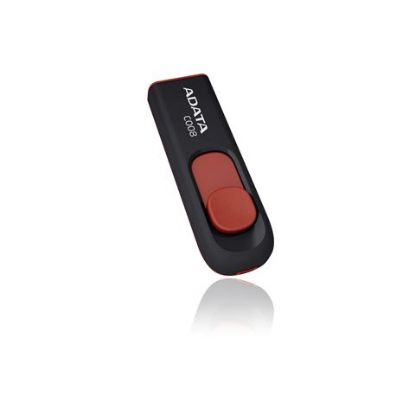Slika USB 2.0 Flash Memory Drive  32GB ADATA C008 Black, AC008-32G-RKD