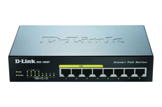 Slika D-Link DGS-1008P/E