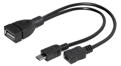 Slika USB 2.0 TIP A-Micro B/Micro B F/M/F 0.2 m, Transmedia C 258 C