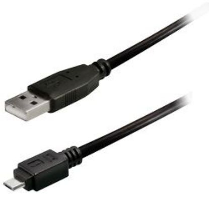 Slika USB 2.0 TIP A-Micro B M/M,  0.6 m, Transmedia C 250-0,6L