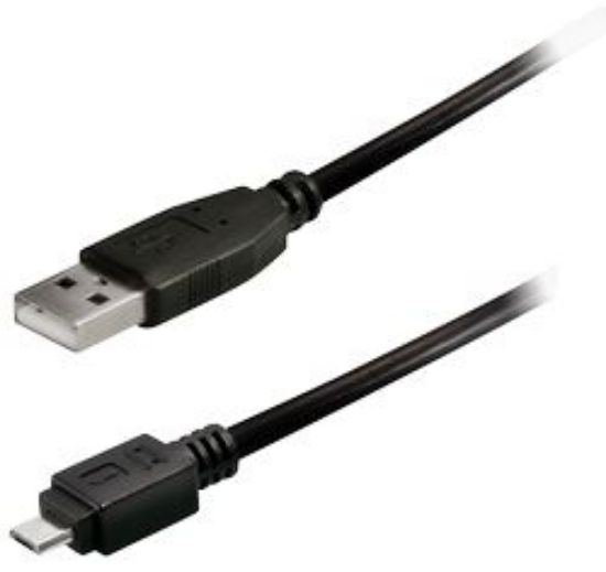 Slika USB 2.0 TIP A-Micro B M/M,  0.6 m, Transmedia C 250-0,6L