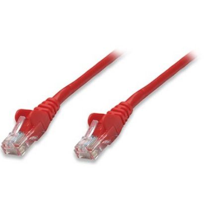 Slika Patch kabel Cat 6 UTP  0.5 m, crveni, INTELLINET, 342131