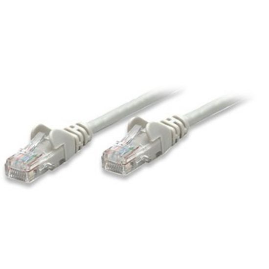 Slika Patch kabel Cat 5e UTP   0.5 m, sivi, INTELLINET, 318228