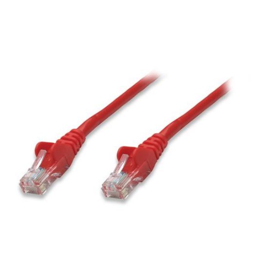 Slika Patch kabel Cat 5e UTP   0.5 m, crveni, INTELLINET, 318198