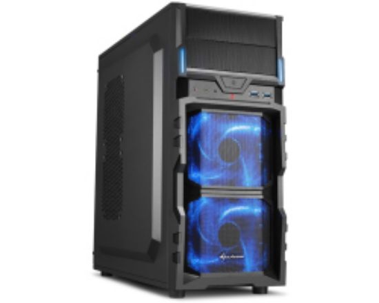 Slika Sharkoon VG5-V Midi Tower ATX kućište, crno