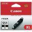 Slika Cartridge Canon CLI-551BK XL Black