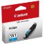 Slika Cartridge Canon CLI-551C Cyan