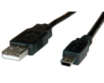 Slika USB 2.0 Cable Mini, Type A - 5pin, 1.8 m, Roline