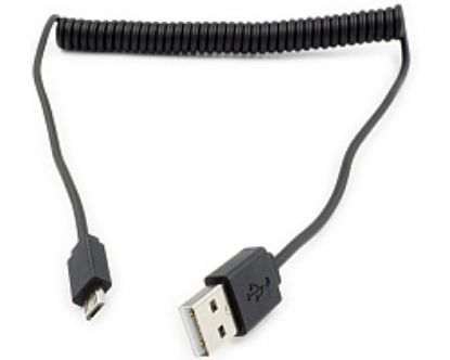 Slika USB 2.0 TIP A-Micro B M/M,  1.0 m, Roline, spiralni