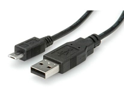 Slika USB 2.0 TIP A-Micro B M/M,  3.0 m, Roline