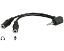Slika Kabel 1x 3.5mm 4-pin Jack M - 2x 3.5mm Stereo Jack F  0,15 m Roline Audio Y kabel