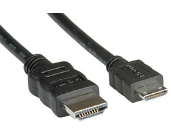 Slika HDMI kabel HDMI M - HDMI M (C - Mini)  2 m Roline High Speed with Ethernet