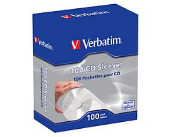 Slika Omotnica za CD medij Verbatim papirnate (pakiranje 100 kom.)