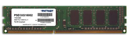 Slika DIMM DDR3  8 GB 1600 MHz Patriot Signature D3, PSD38G16002