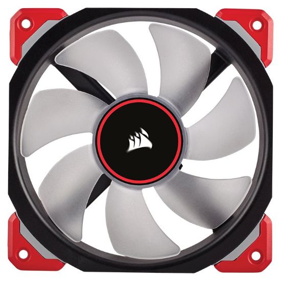 Slika Corsair ML120 Pro LED, Red, 120mm Premium Magnetic Levitation Fan