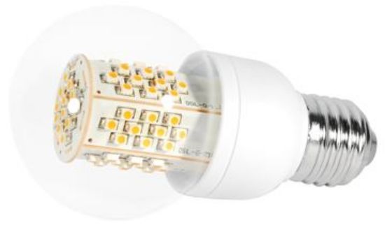 Slika E27,  4,5W, 3000K, 260lm, Transmedia LED 8-2 W