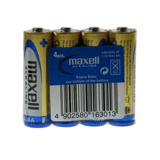 Slika AA (R6) 1,5 V Maxell (4-pack shrink)