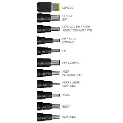 Slika Notebook Adapter Port univerzalni punjač 90W, 900007