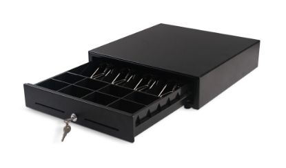 Slika MicroPOS ladica za novac, 24V, KR-410, 5N8K, crna