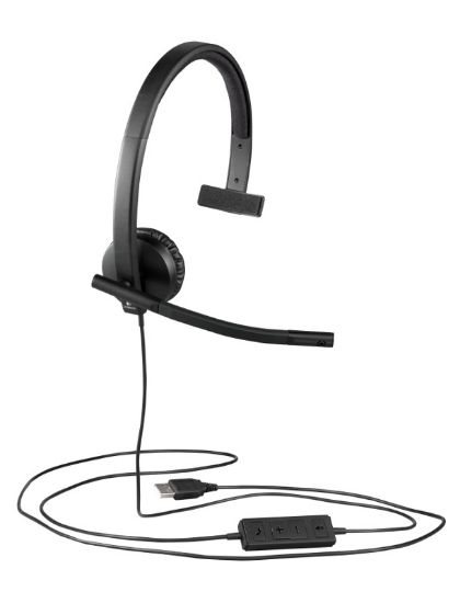 Slika Logitech H570e Mono, USB, slušalice s mikrofonom