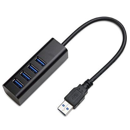 Slika USB Hub 3.0 4-port Asonic N-UH325 black