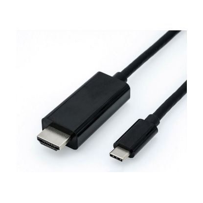 Slika USB3.1 Type C M - HDMI M kabel, Roline, 1.0 m