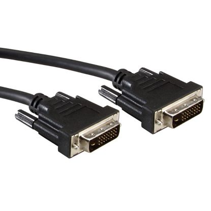 Slika DVI cable DVI-D - DVI-D dual link  1 m, Roline VALUE