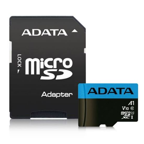 Slika Secure Digital card Micro  64 GB ADATA AUSDX64GUICL10A1-RA1