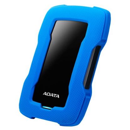 Slika USB 3.2  2 TB ADATA HD330 Durable Lite, Black/Blue, AHD330-2TU31-CBL