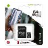 Slika Secure Digital card Micro  64 GB Kingston Canvas Select Plus + adapter, SDCS2/64GB