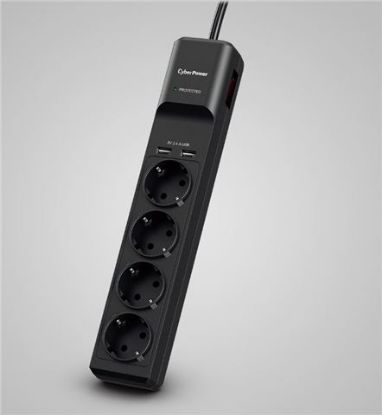 Slika CyberPower P0420SUD0, 4x šuko, 2x USB Charger