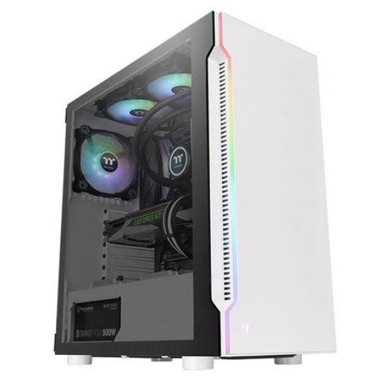 Slika Thermaltake H200 TG Snow RGB Edition, CA-1M3-00M6WN-00
