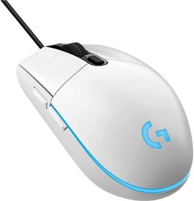 Slika Logitech G102 Lightsync, gaming miš, optički, bijeli