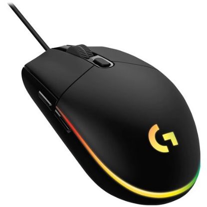 Slika Logitech G203 Lightsync gaming miš, optički, crni